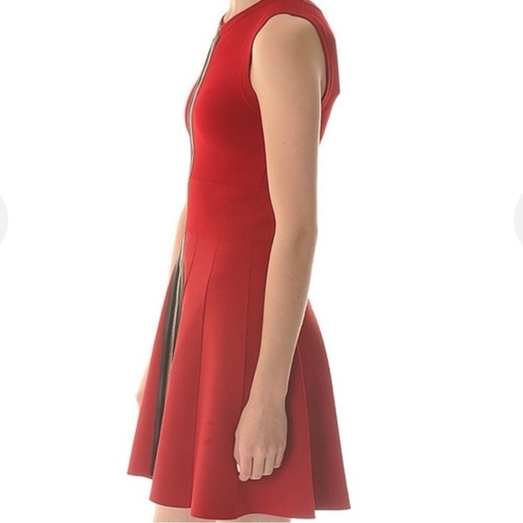 A.L.C. Dolls Red Zipper Front Dress - Picture 4 of 9